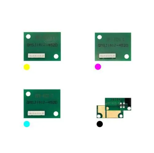 4x Trommel Reset Chip Y/M/C/K für DEVELOP ineo+ 452 552 652