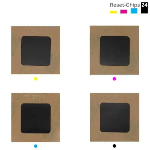 4x Toner Reset Chip Y/M/C/K für Olivetti D-Color MF 2614 2614 PLUS (B0946 .. 49)