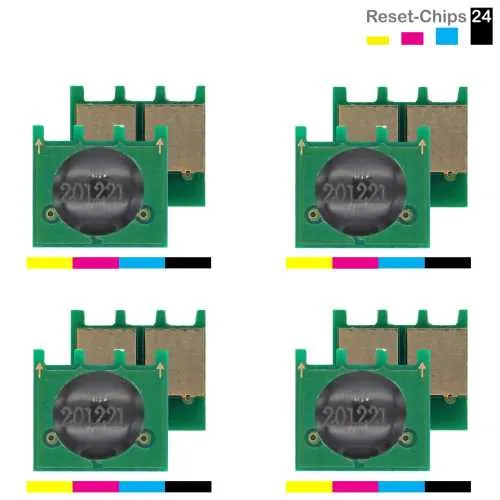 4x Trommel Reset Chip Y/M/C/K für HP Color LaserJet Pro CP 1023 CP 1025 (126A)