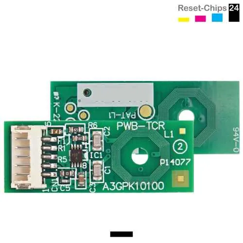 Entwickler Reset Chip K für Konica Minolta Bizhub C452 C552 C652 DV512K / DV612K