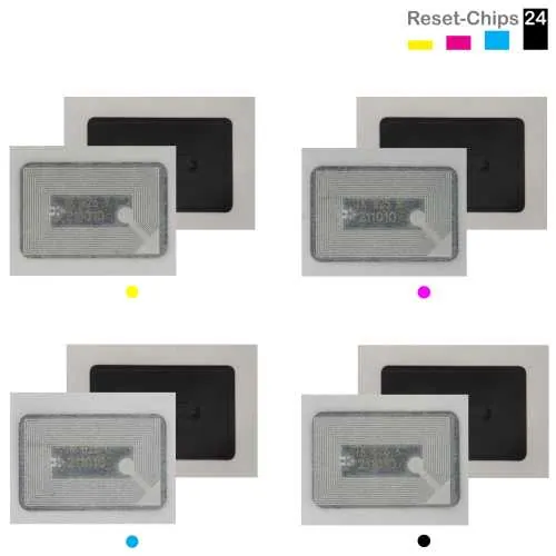4x Toner Reset Chip Y/M/C/K für Kyocera KM-C 2520 2525 3200 3225 3232 4035
