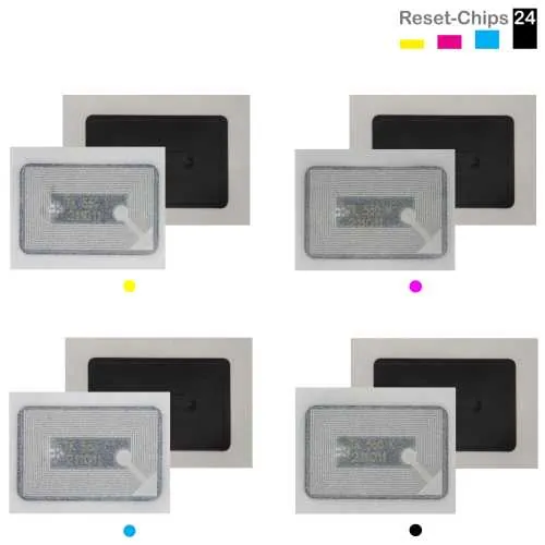 4x Toner Reset Chip Y/M/C/K für Kyocera ECOSYS P 6030 FS-C 5300 5350