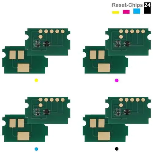 4x Toner Reset Chip Y/M/C/K für Kyocera ECOSYS M 5521 ECOSYS P 5021 TK-5220