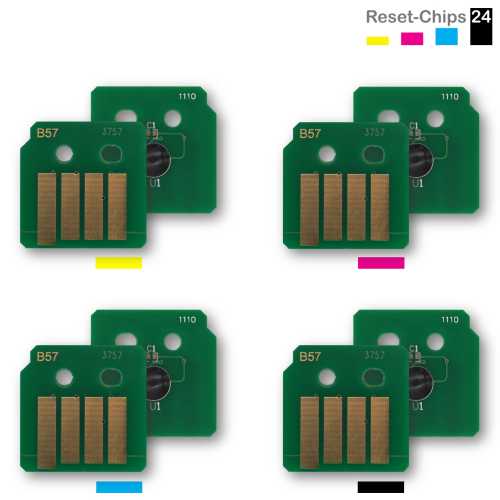 4x Toner Chip Y/M/C/K passt für Xerox VersaLink C7000 106R03765..68 Ost Europa