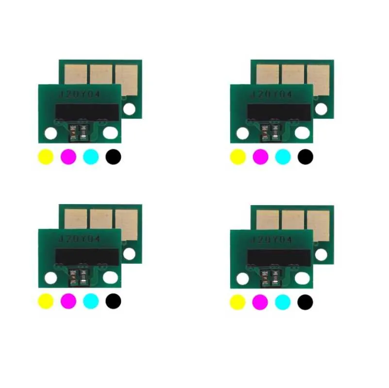 4x Toner Reset Chip Y/M/C/K für Konica Minolta Bizhub C458 C558 C658
