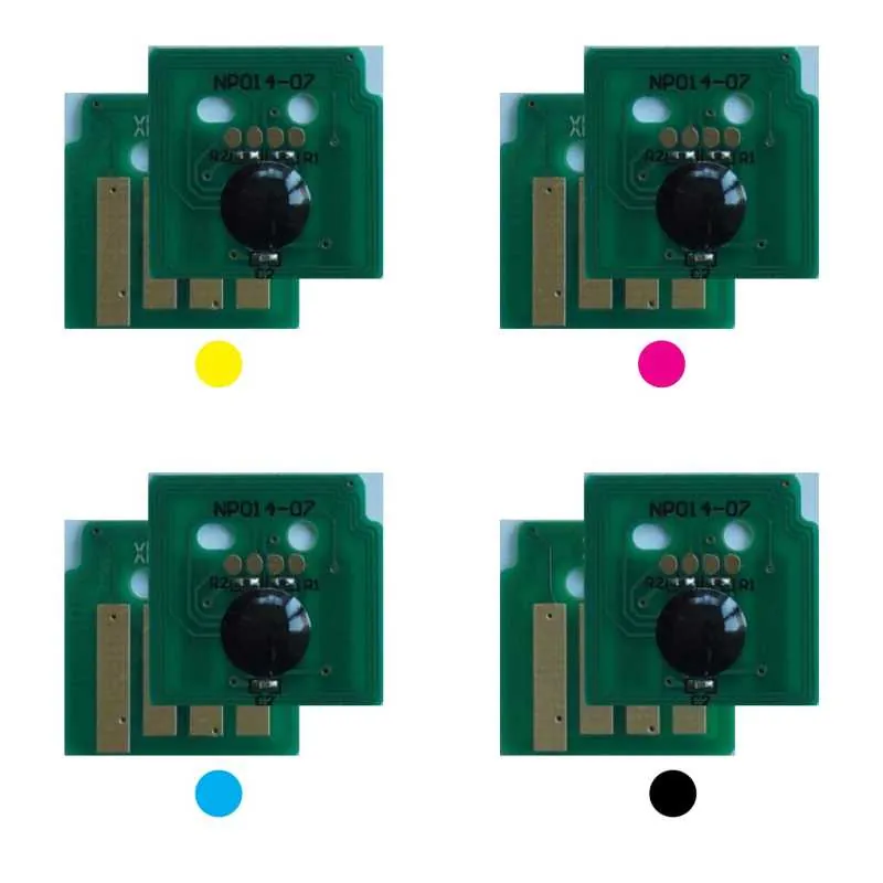 4x Trommel Reset Chip Y/M/C/K für Xerox Phaser 7100