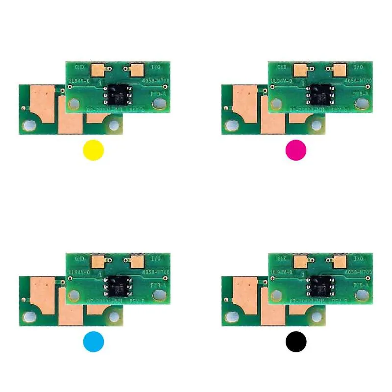 4x Trommel Reset Chip Y/M/C/K für Konica Minolta Bizhub C20 C30 C31
