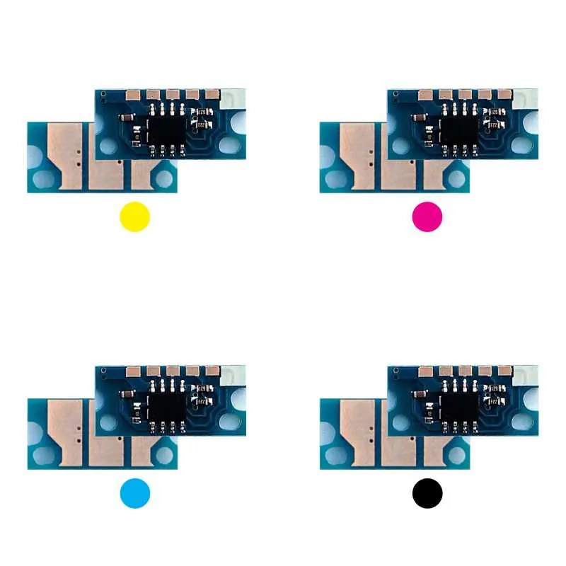 4x Trommel Reset Chip Y/M/C/K für Konica Minolta Bizhub C25 C35