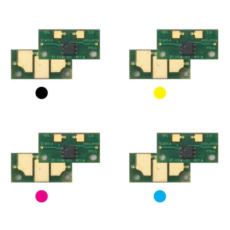 4x Trommel Reset Chip Y/M/C/K für Konica Minolta Bizhub C240 C250 C252