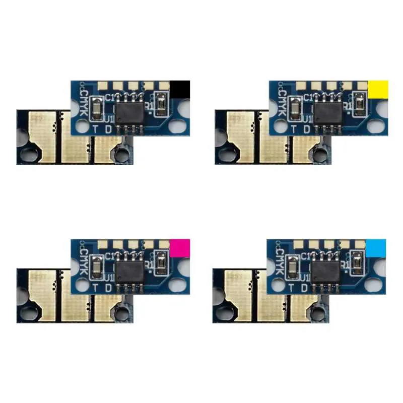 4x Toner Reset Chip Y/M/C/K für Konica Minolta Magicolor 4650 4690 4695