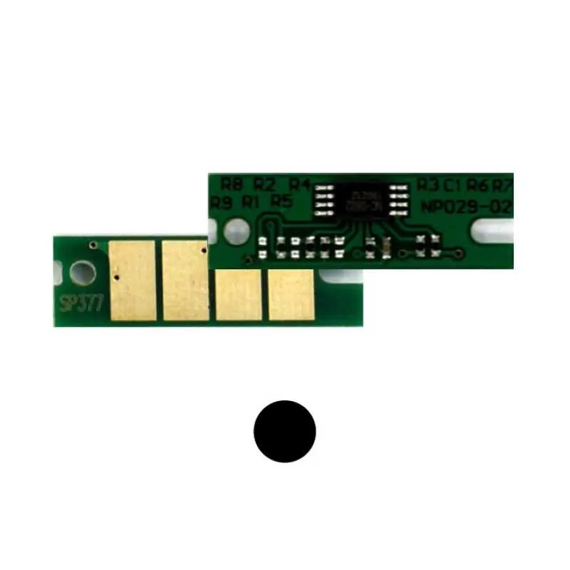 Toner Reset Chip K für Lanier SP 377 RICOH Aficio SP 377 SP 377