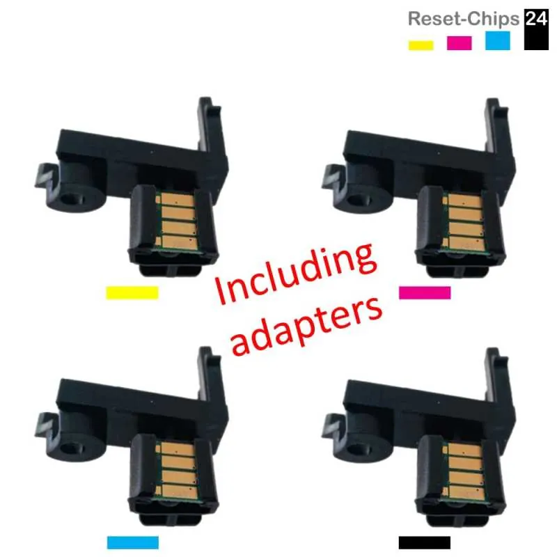 4x Toner Reset Chip Y/M/C/K für Brother MFC-L 3730 3750 3770 TN243
