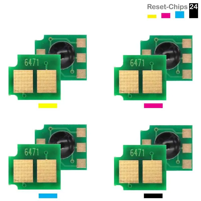 4x Toner Reset Chip Y/M/C/K für Canon Lasershot LBP 5300 LBP 5360 (711)