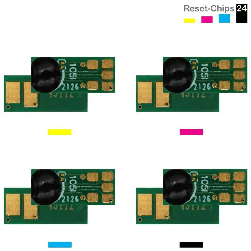 4x Toner Reset Chip Y/M/C/K für Canon i-SENSYS MF 631 MF 632 MF 633 MF 634 045