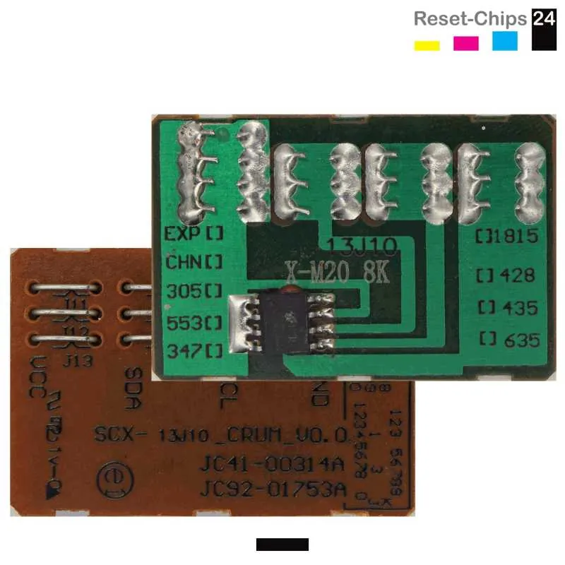Toner Reset Chip K für Xerox CopyCentre C20 WorkCentre M 20 20i 106R01048