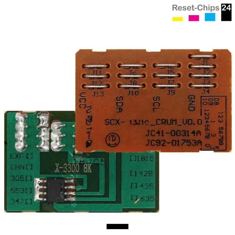Toner Reset Chip K für Xerox Phaser 3300 106R01412