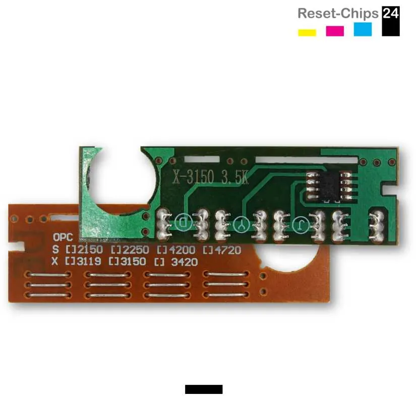 Toner Reset Chip K für Xerox Phaser 3150 3151 109R00746