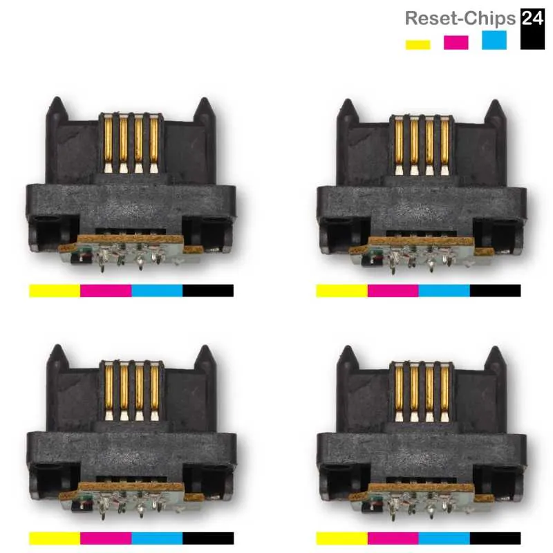 4x Trommel Reset Chip Y/M/C/K für Xerox WorkCentre 7228 7235 7245 7328 013R00624