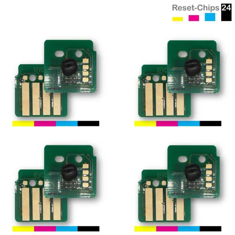 4x Trommel Reset Chip Y/M/C/K für Xerox VersaLink C7020 C7025 C7030 113R00780