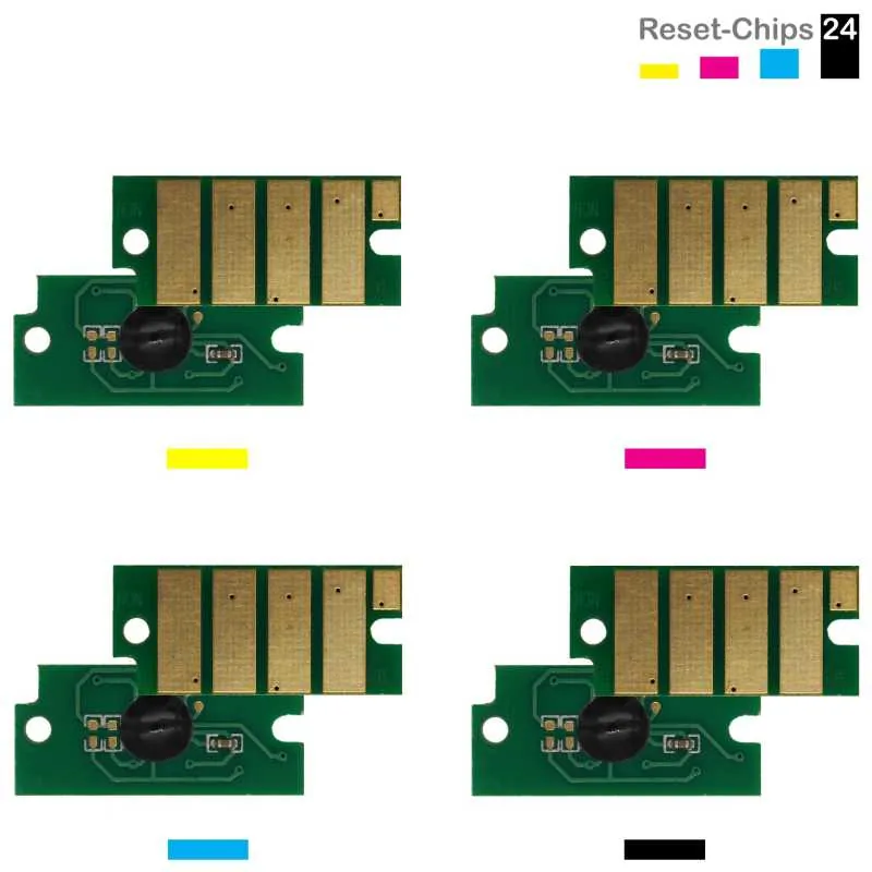 4x Toner Reset Chip Y/M/C/K für Xerox VersaLink C500 106R03877..80 Ost Europa