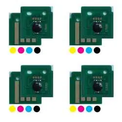 4x Trommel Reset Chip Y/M/C/K für Xerox Phaser 7800