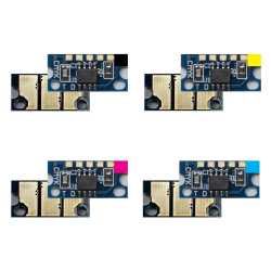 4x Toner Chip Y/M/C/K passt für Konica Minolta Magicolor 8650