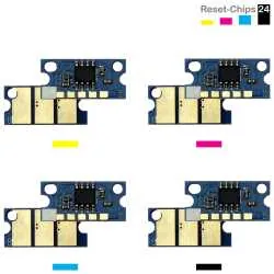 4x Trommel Reset Chip Y/M/C/K für Konica Minolta Magicolor 4750 4790 4795