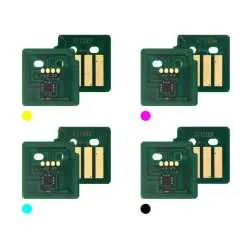4x Trommel Reset Chip Y/M/C/K für Xerox WorkCentre 7120 7125 7220 013R00657 ..60