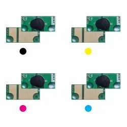 4x Toner Reset Chip Y/M/C/K für Konica Minolta Bizhub C552 C652