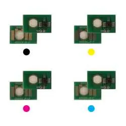 4x Toner Reset Chip Y/M/C/K für RICOH Aficio MP C4502 C5502