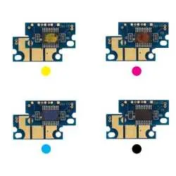 4x Trommel Reset Chip Y/M/C/K für DEVELOP ineo+ 25 35