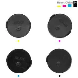 4x Toner Reset Chip Y/M/C/K für Konica Minolta Magicolor 3300