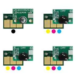 4x Trommel Reset Chip Y/M/C/K für Olivetti D-Color MF 222 222 Plus (B1044 .. 45)