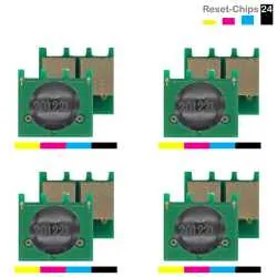 4x Trommel Reset Chip Y/M/C/K für HP Color LaserJet Pro CP 1000 CP 1020 (126A)