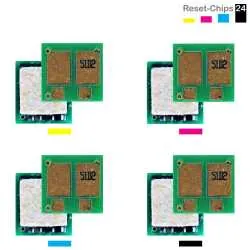 4x Toner Reset Chip Y/M/C/K für HP Color LaserJet Pro MFP M280 MFP M281 203X