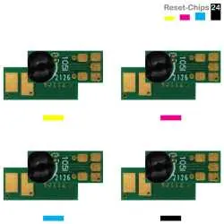 4x Toner Reset Chip Y/M/C/K für Canon i-SENSYS MF 631 MF 632 MF 633 MF 634 045