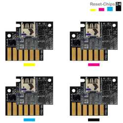 4x Trommel Reset Chip Y/M/C/K für Canon imageRUNNER Advance C250i C255i EXV47