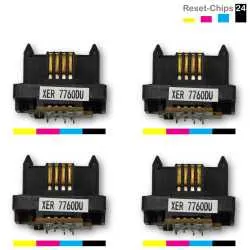 4x Trommel Reset Chip Y/M/C/K für Xerox Phaser 7760 108R00713