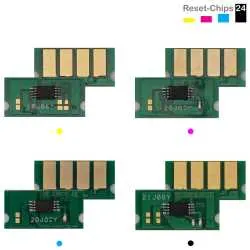 4x Toner Reset Chip Y/M/C/K für Kyocera FS-C 1020 1020Plus