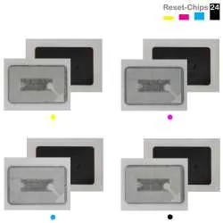 4x Toner Reset Chip Y/M/C/K für Kyocera KM-C 2520 2525 3200 3225 3232 4035