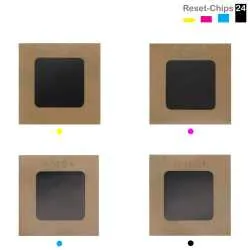 4x Toner Reset Chip Y/M/C/K für Kyocera TASKalfa 265ci 266ci