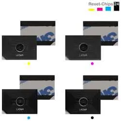 4x Toner Reset Chip Y/M/C/K für Copystar CS 406ci Kyocera TASKalfa 406ci