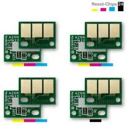 4x Trommel Reset Chip Y/M/C/K für Konica Minolta Bizhub C750i DR618