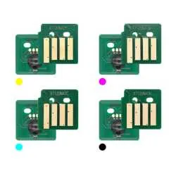4x Toner Reset Chip Y/M/C/K für Xerox WorkCentre 7220i 006R01453 ..56 metered