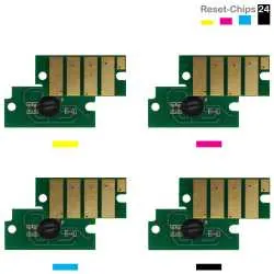 4x Toner Reset Chip Y/M/C/K für Xerox VersaLink C500 106R03877..80 Ost Europa
