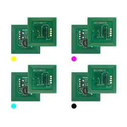 4x Toner Reset Chip Y/M/C/K für Xerox DocuColor 260 006R90362 ..65 Ost Europa