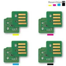 4x Toner Reset Chip Y/M/C/K für Xerox Phaser 6700 106R01523..26 Ost Europa