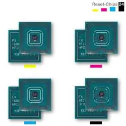 4x Toner Reset Chip Y/M/C/K für Xerox WorkCentre 7132 006R01270 ..73 Ost Europa
